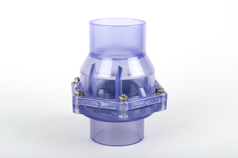 怀安透明翻板式止回阀